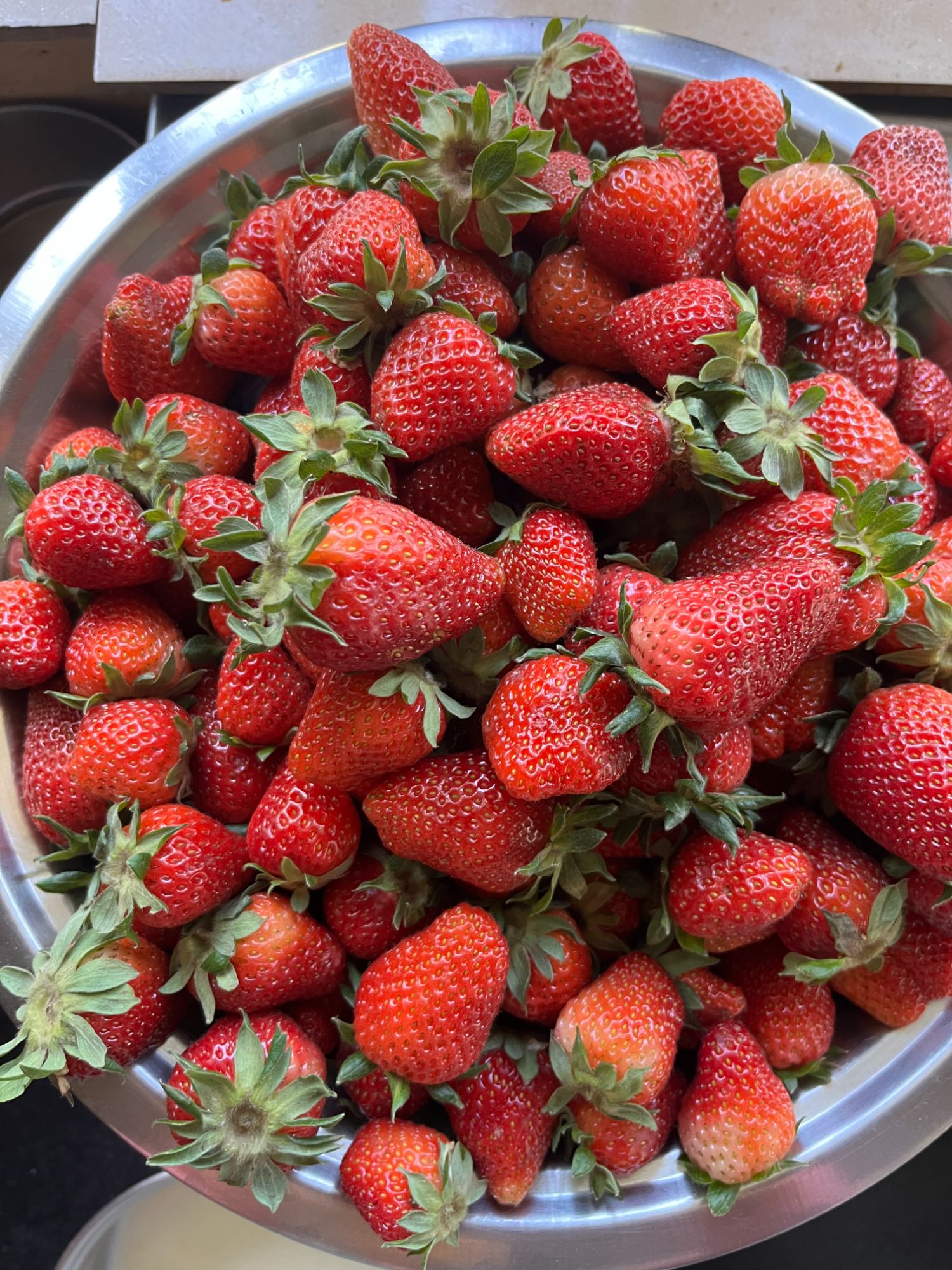 fresh strawberries