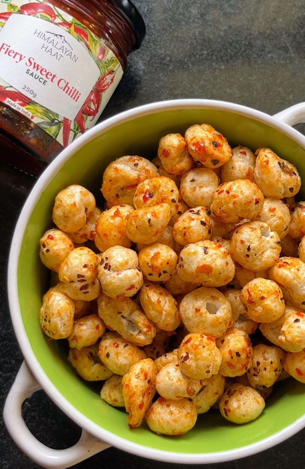 Sweet Chilli Crispy Makhanas