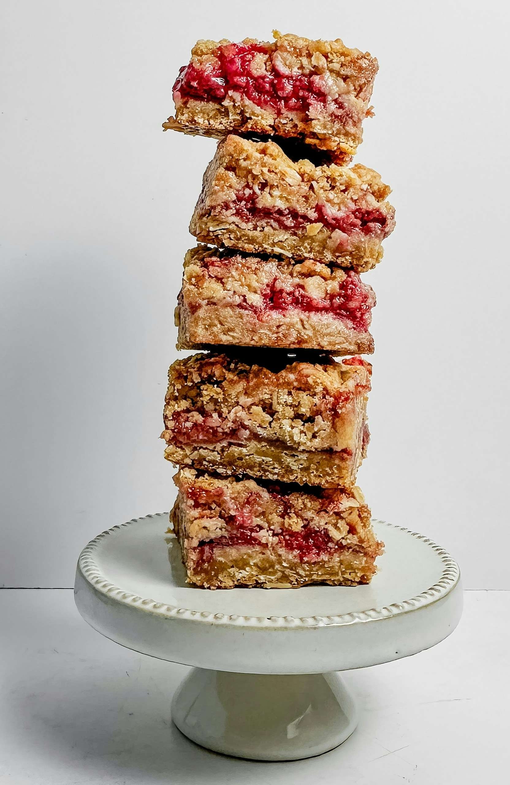 Strawberry Jam Crumble Bars