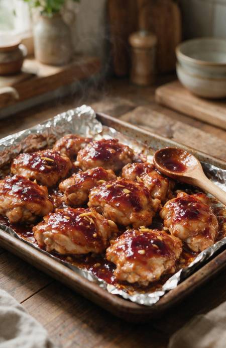 Plum Chilli Chicken Bake
