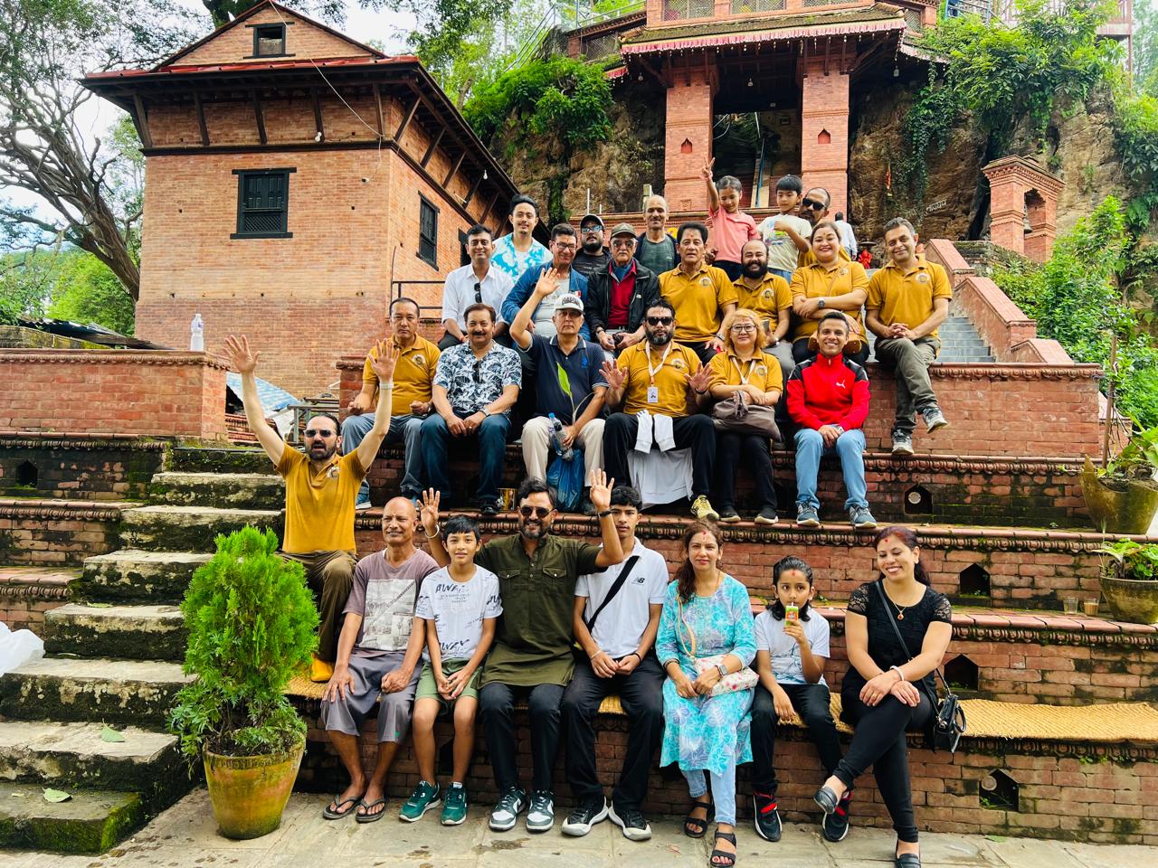 Volunteers group photo