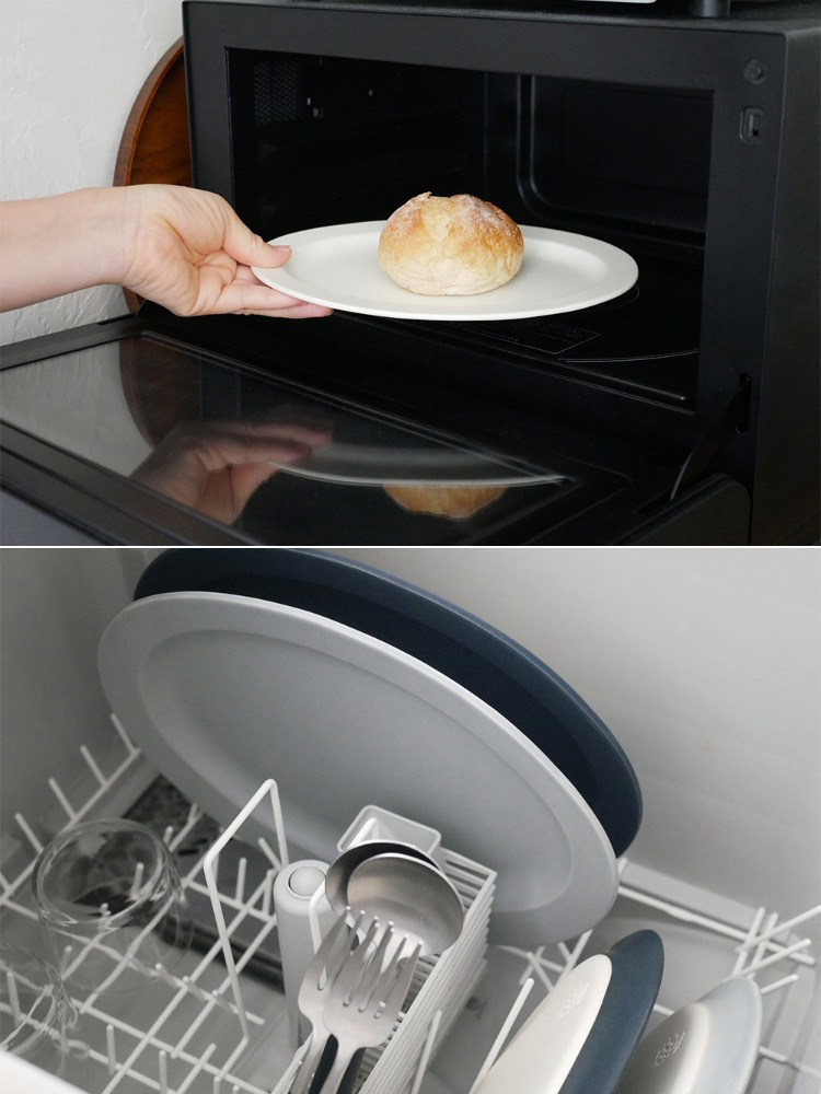 SAKUZAN Saraスクエアの磁器製テーブルウェア、手作りの日本製陶器皿で料理やスープの提供に最適