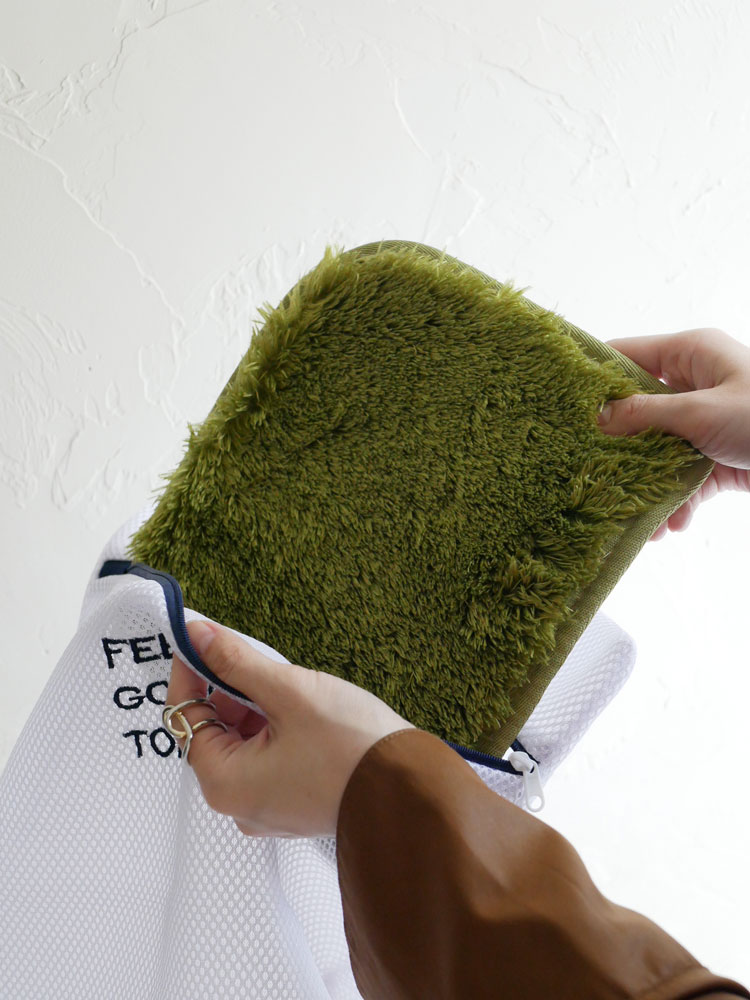 【HOPPL/ホップル】コロコロチェア専用チェアパッド。マイクロファイバーとウレタン素材で作られた柔らかく洗えるカバーの画像