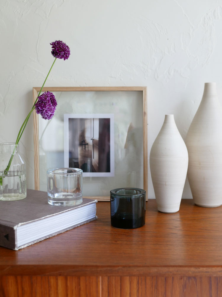 イッタラ「キビ」キャンドルホルダー、フィンランド製無鉛ガラス、直径約65mm高さ60mm