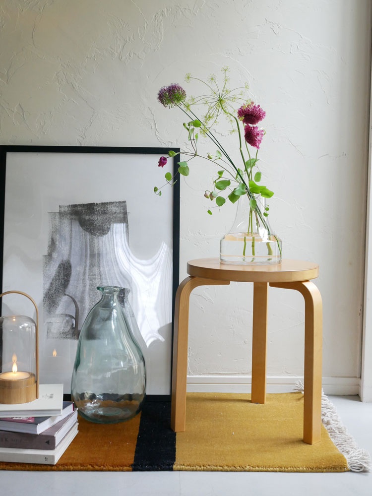 BOB CRAFTブランドのソーダガラス製ファゴット、S（φ4.2×H12×M10cm）、M（φ7.2×H20×M16.7cm）、L（φ9×H28×M20cm）の3サイズ、中国製