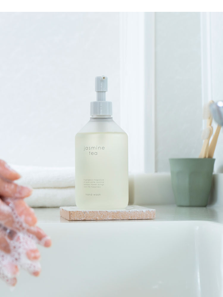 生活の木の季節限定ジャスミンティー香りシリーズのリードディフューザー、ハンドクリーム、ハンドウォッシュのセット