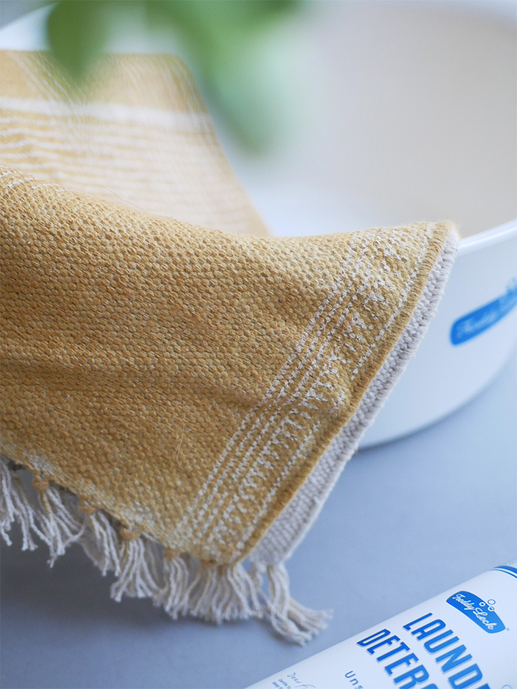 アデペシュ マニエール コットンラグ - インド製100％綿の手織り家庭用ラグ