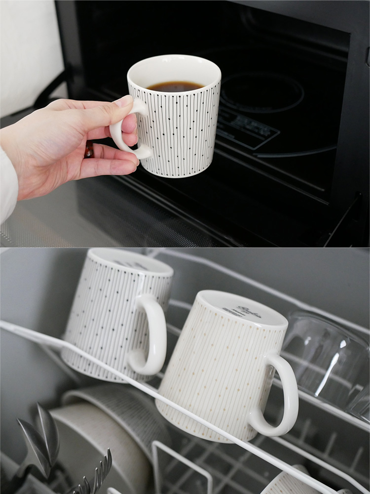 アラビア150周年記念のマイニオ磁器製カップとソーサー、ベージュ色