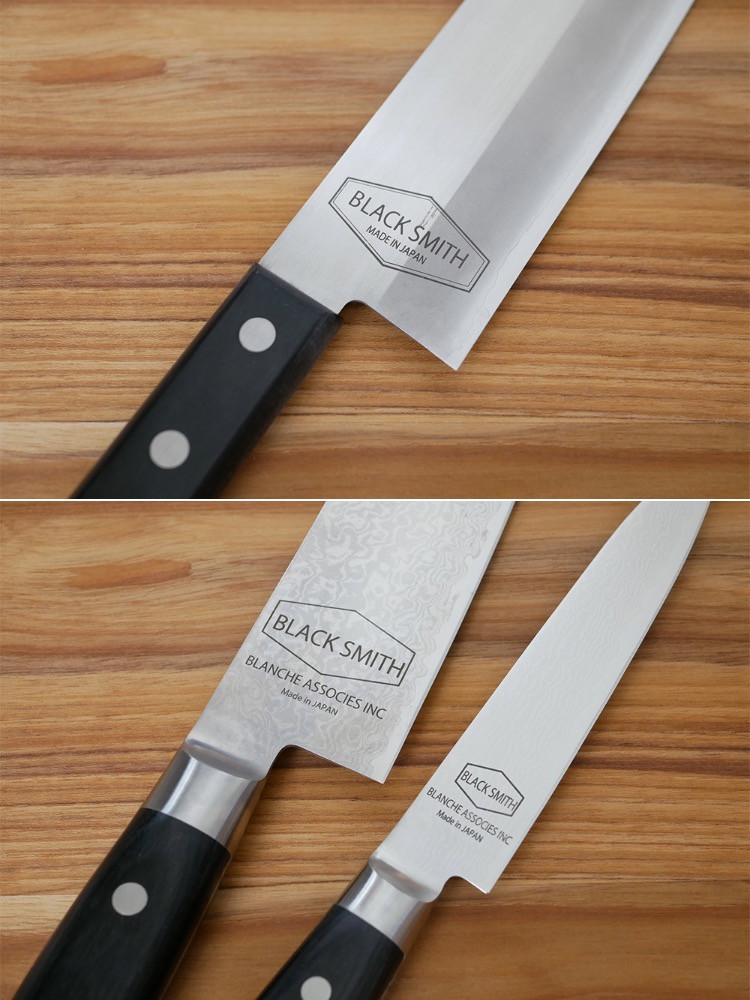 TOOLSブラックスミス ナイフシリーズのダマスカス鋼製ナイフセット