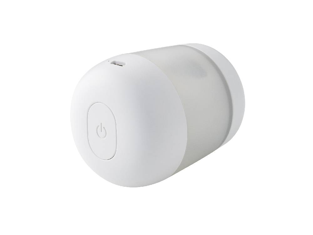 プラスマイナスゼロ毛玉クリーナーの白色円筒型電子デバイス