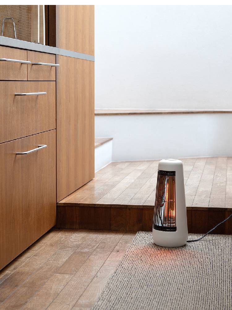 プラスマイナスゼロ カーボンヒーター H210 ホワイトの画像