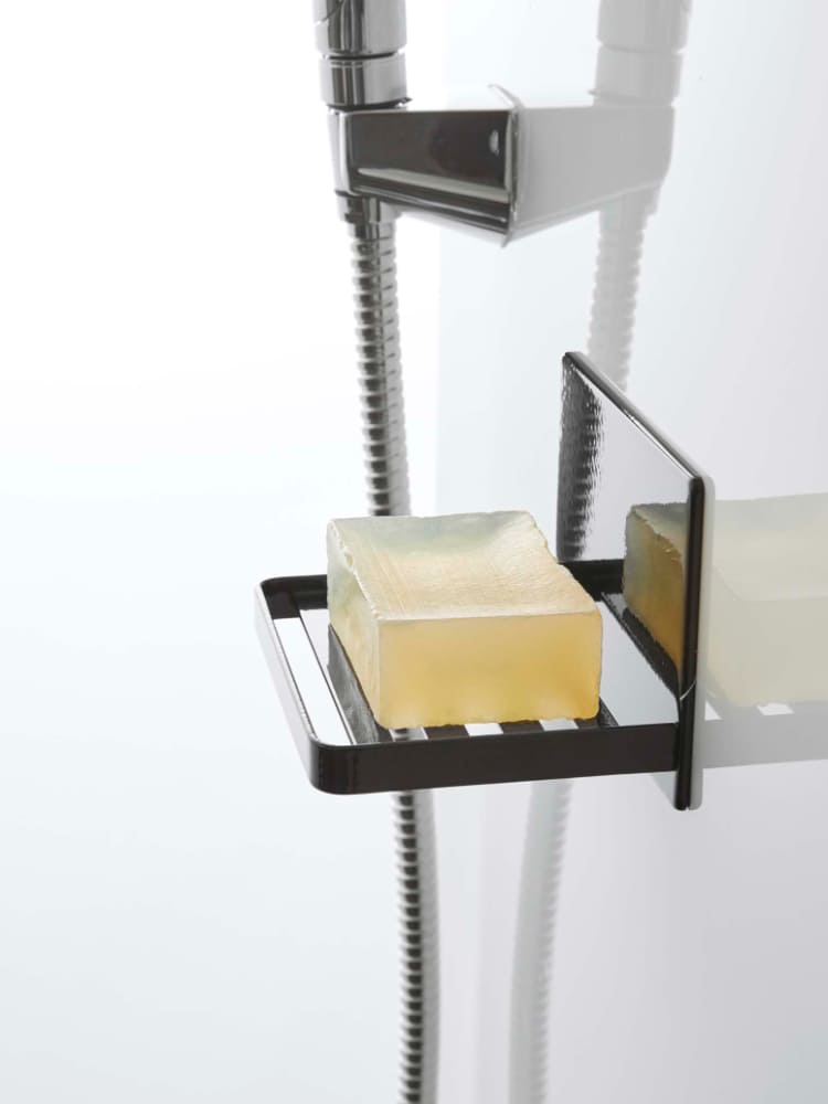 タワー製スチールのマグネット付きバスルーム用ソープトレー