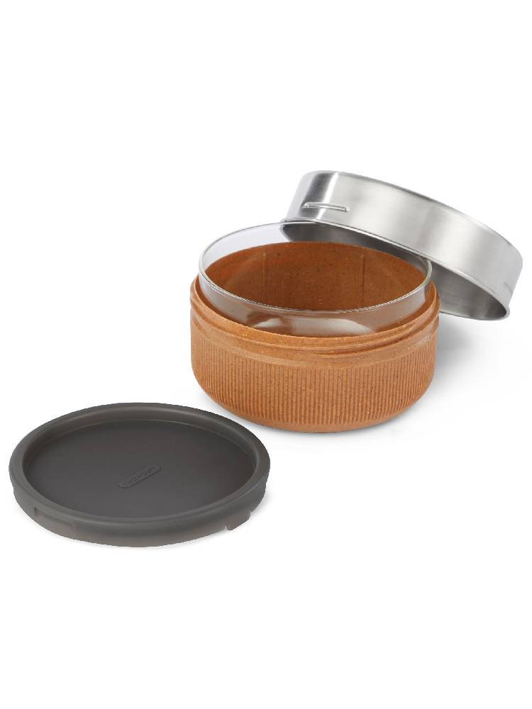 ブラックブルムのガラスランチポットとボウル