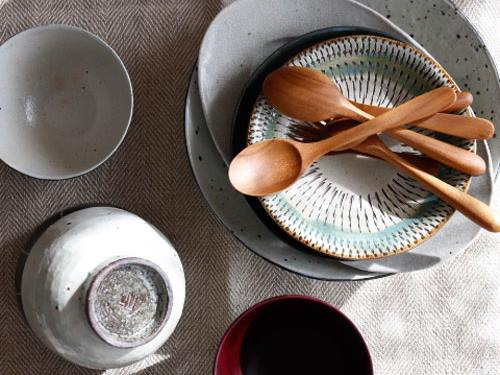 TEAK WOODの食卓用カトラリーセット