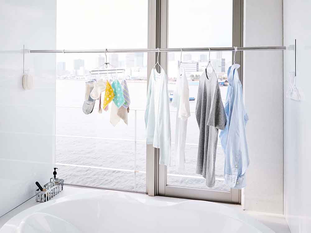 ヤマザキタワーのマグネット物干しホルダー2個組