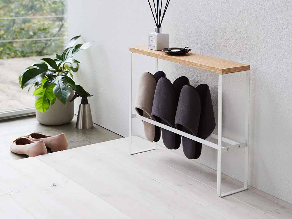 天然木天板のtowerスリッパラック