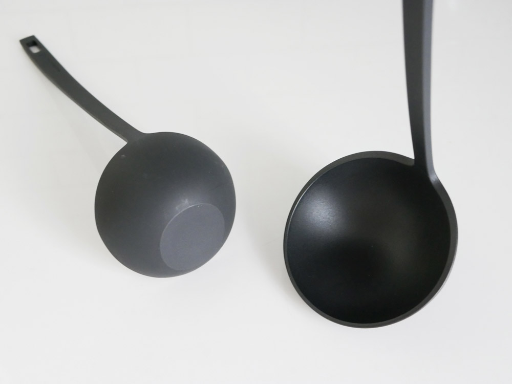 プラスディー タテオタマ銀色のキッチン用具セット