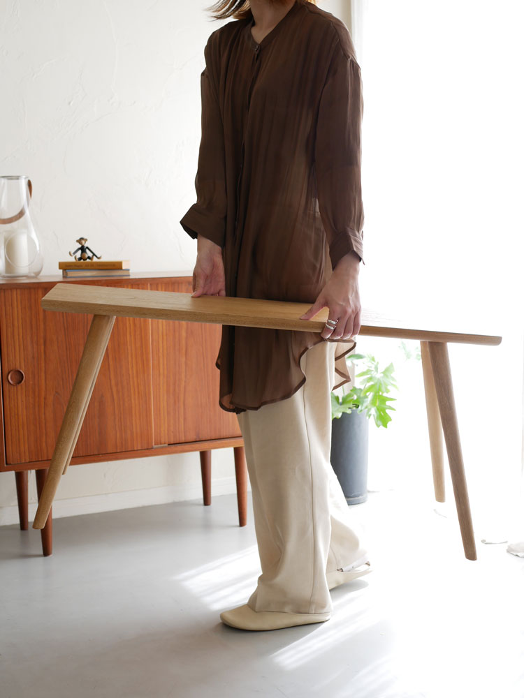 Comore Sunチークベンチの画像