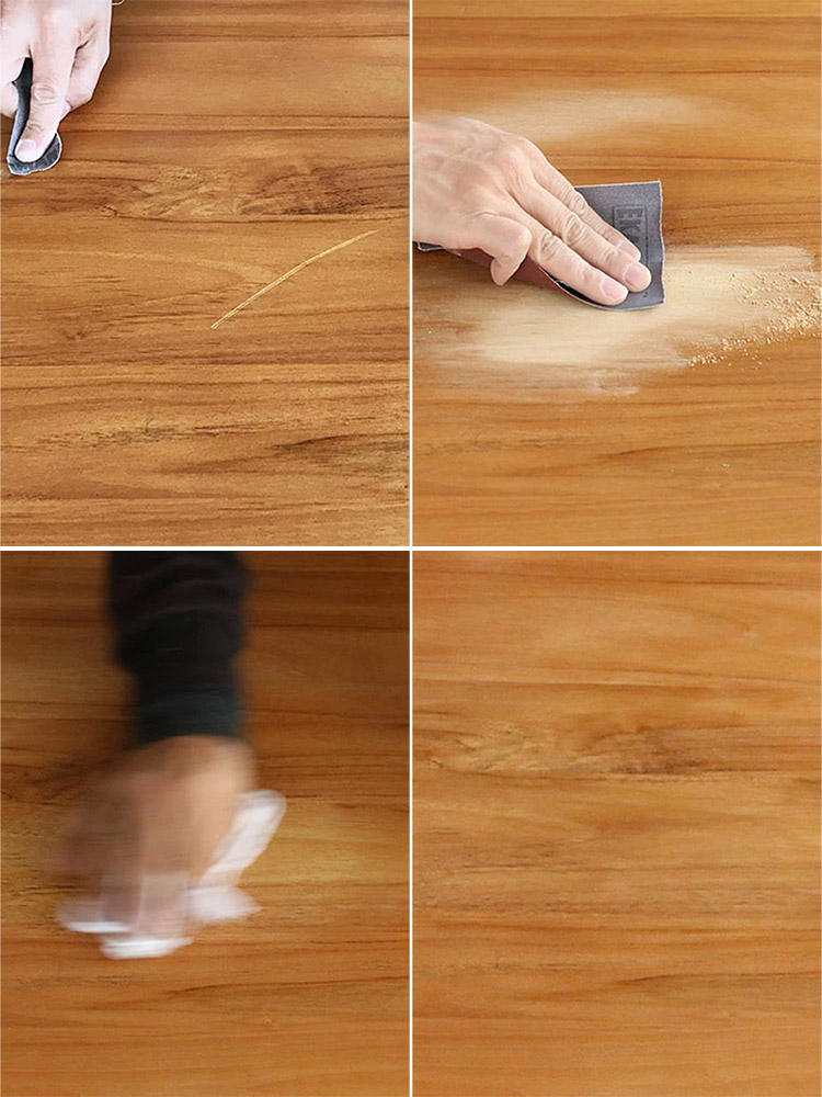 木目のチークコンソールテーブル「Comore Sun」