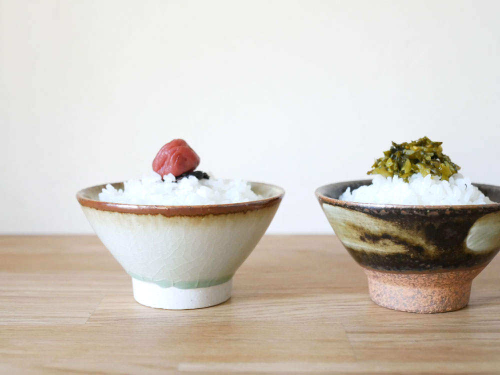 adepecheの美濃焼OTOHAボウルに盛られた料理