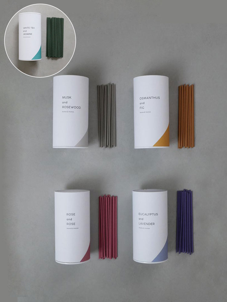 カメヤマキャンドルの香る線香120本入りパッケージ