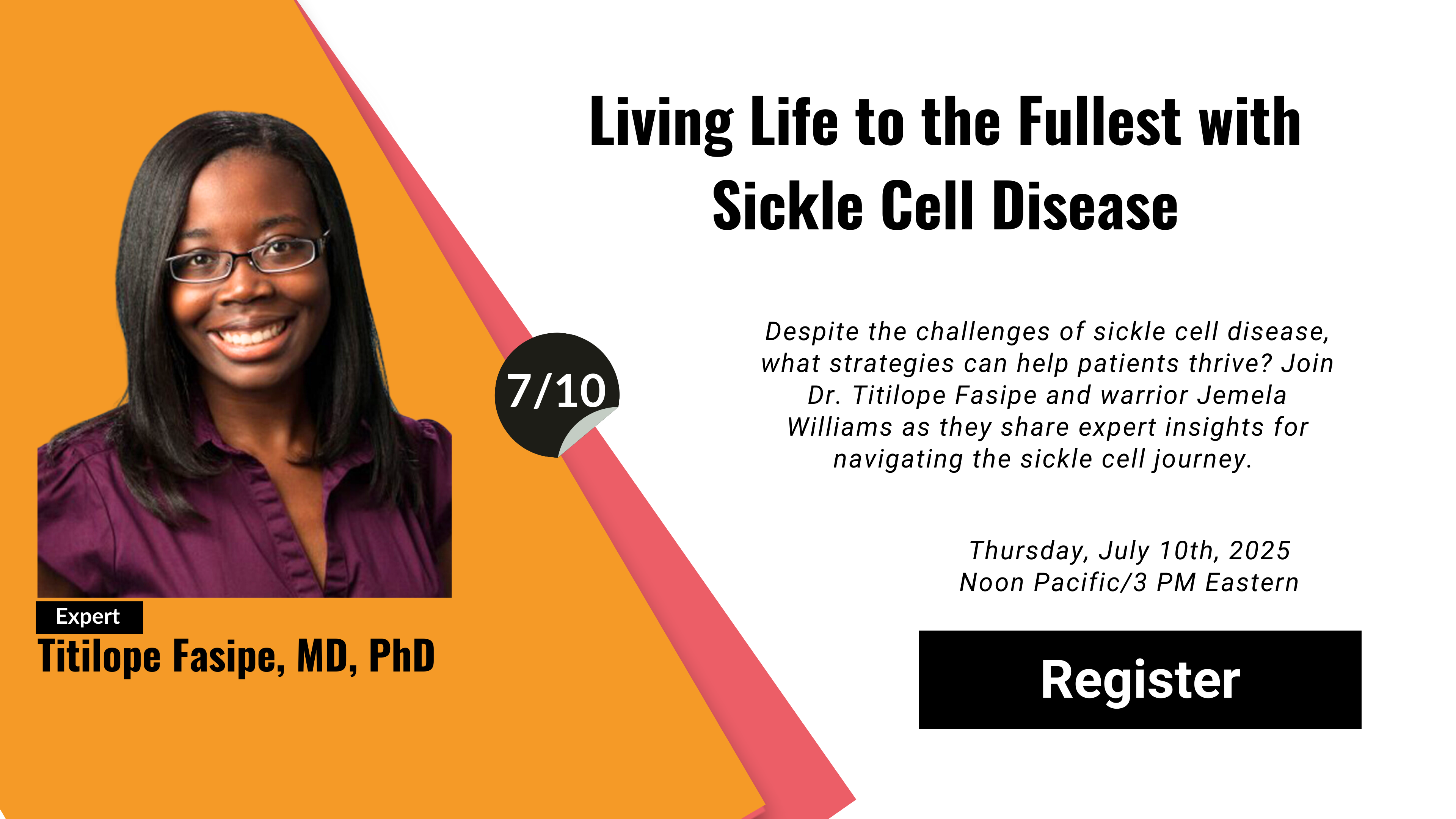 Living Life to the Fullest with Sickle Cell Disease