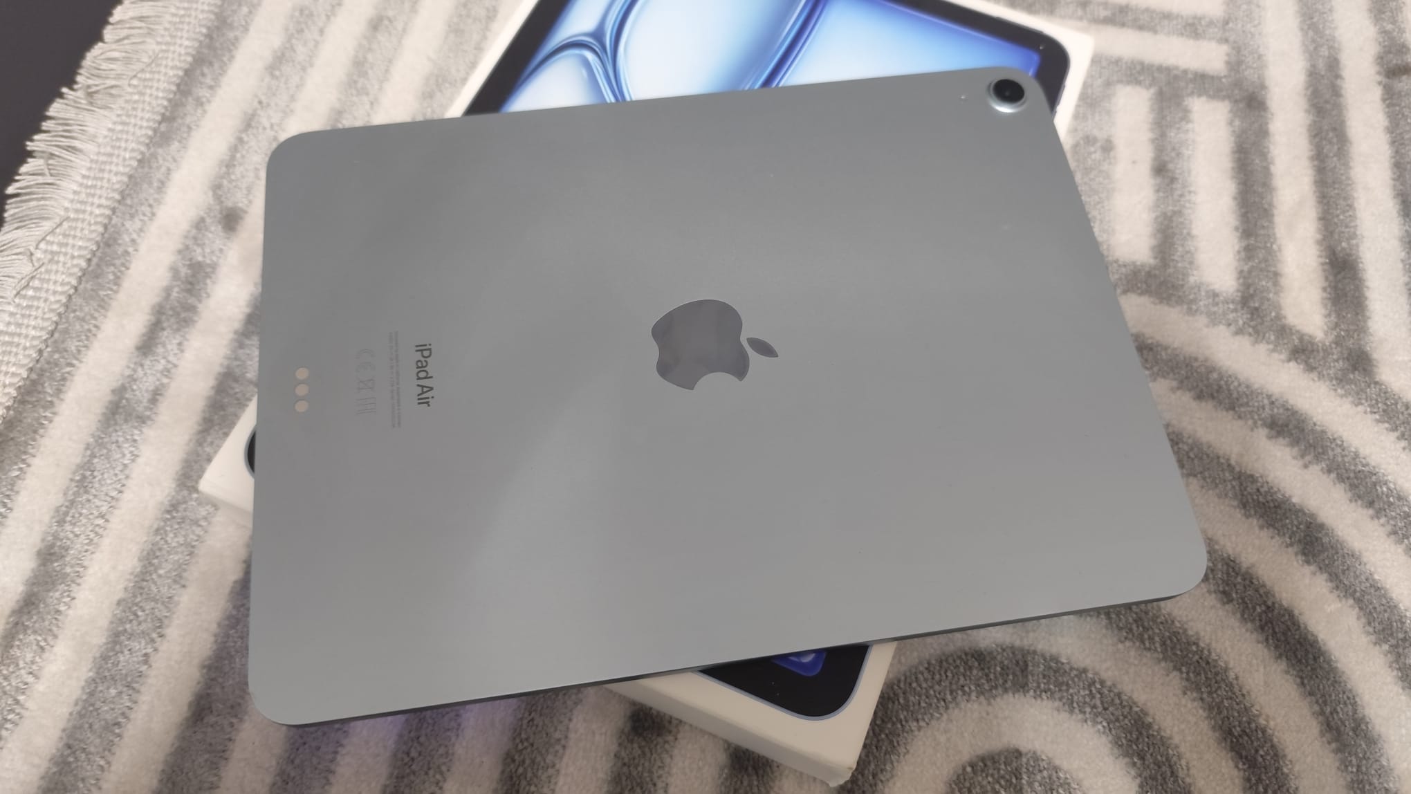 ipad air 6. nesil (m2 çipli) 128gb mavi - Resim 2