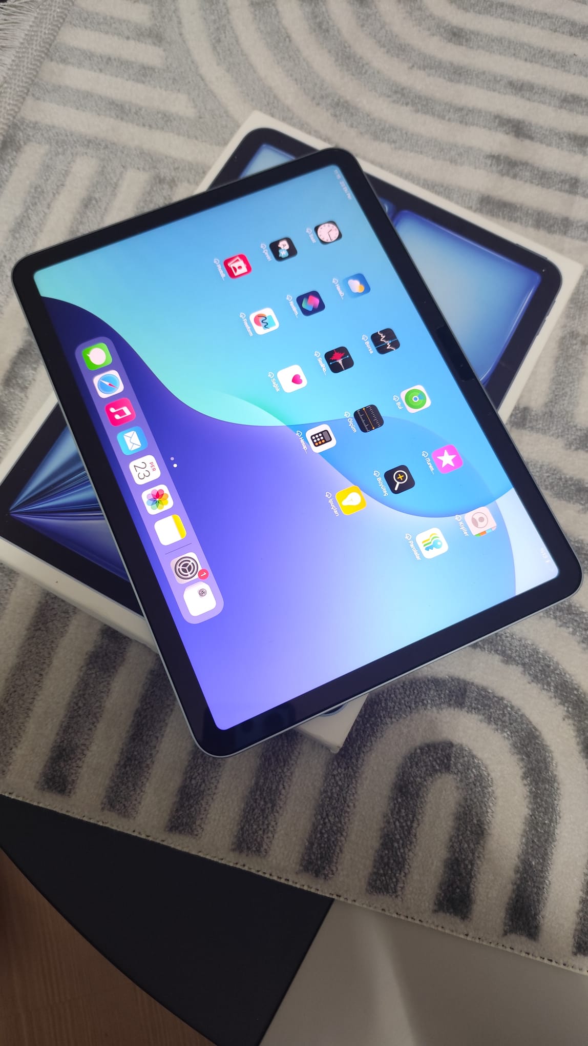 ipad air 6. nesil (m2 çipli) 128gb mavi - Resim 4