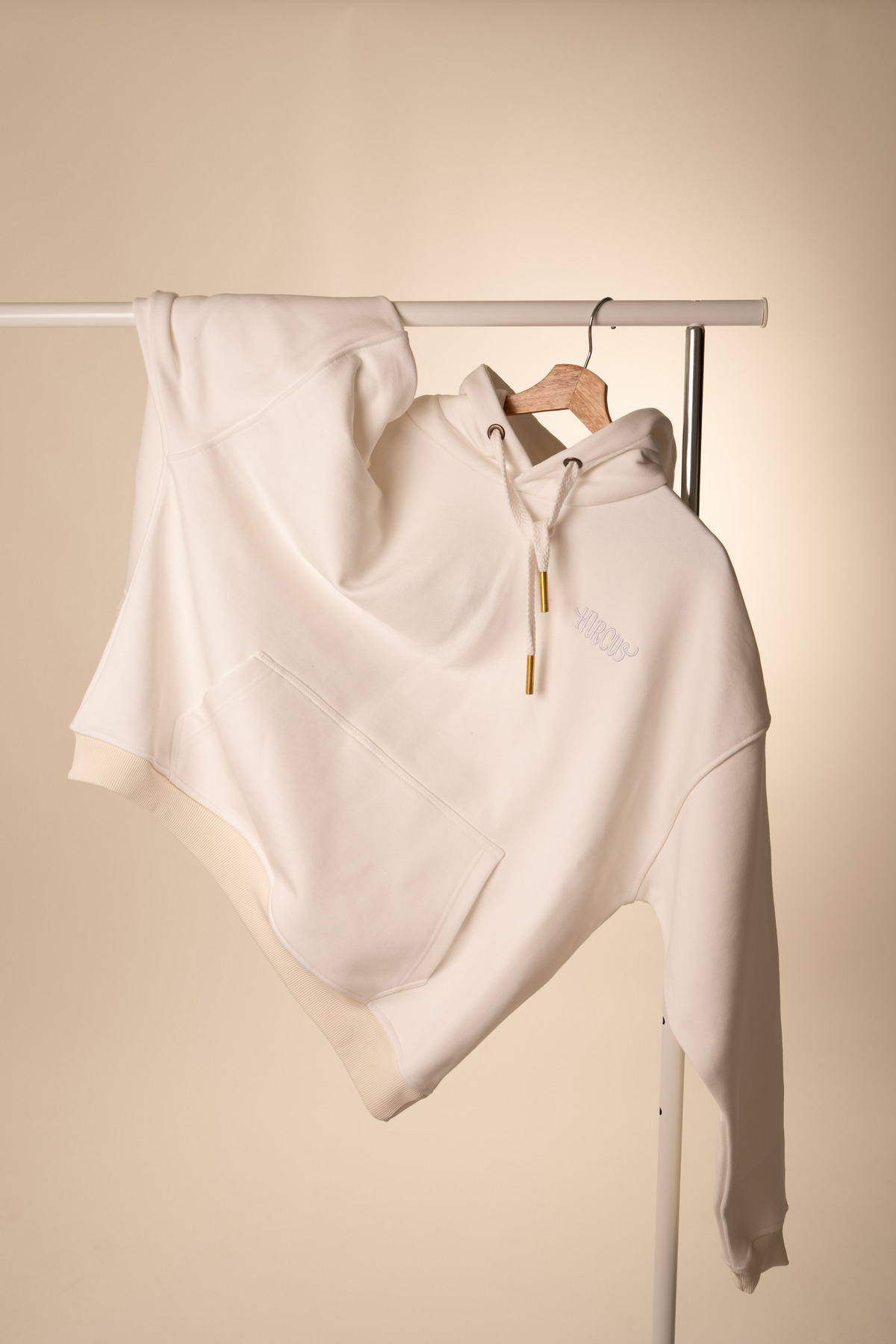 Premium Oversize Basic Beyaz Sweatshirt