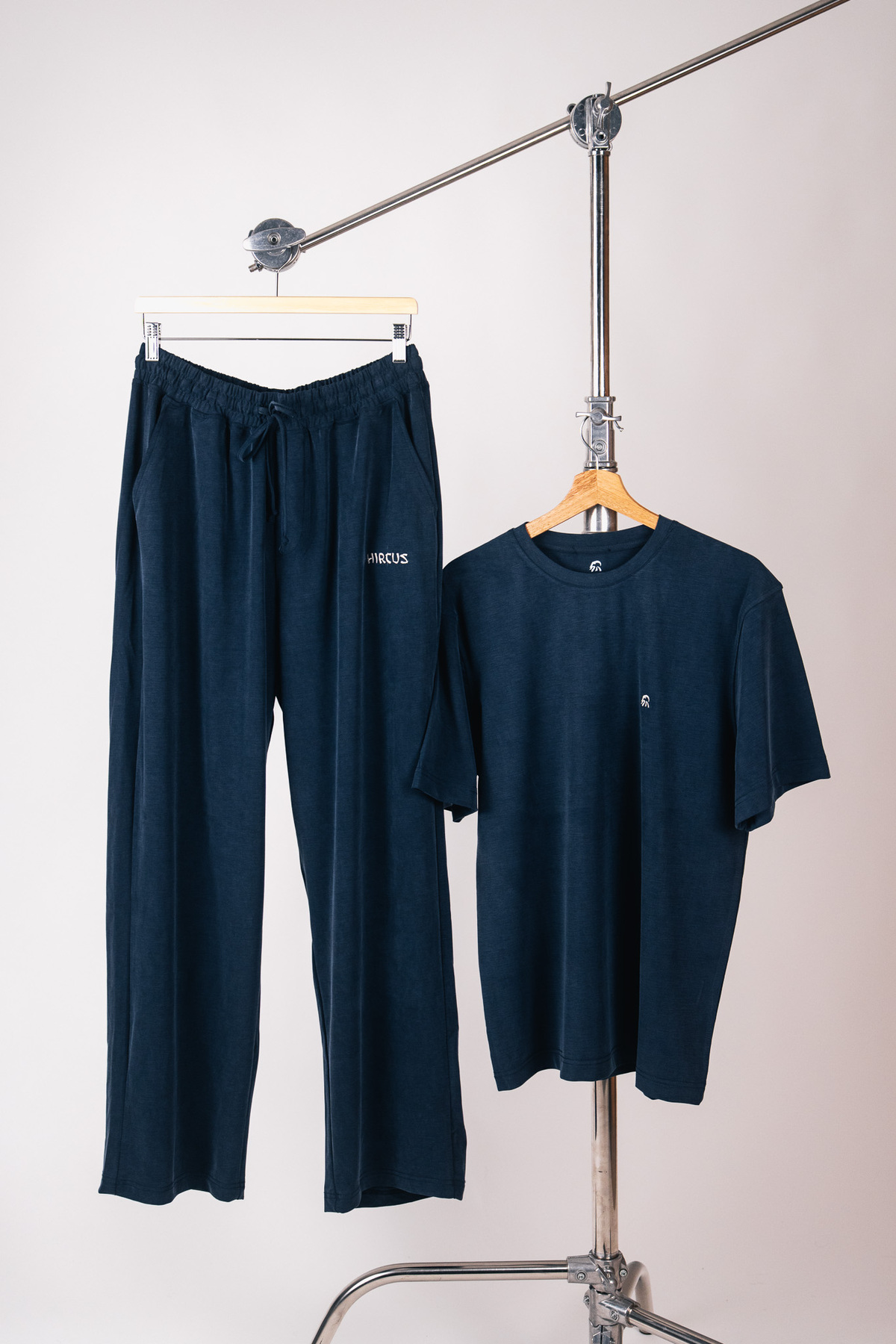 Premium Oversize Basic Mavi Takım