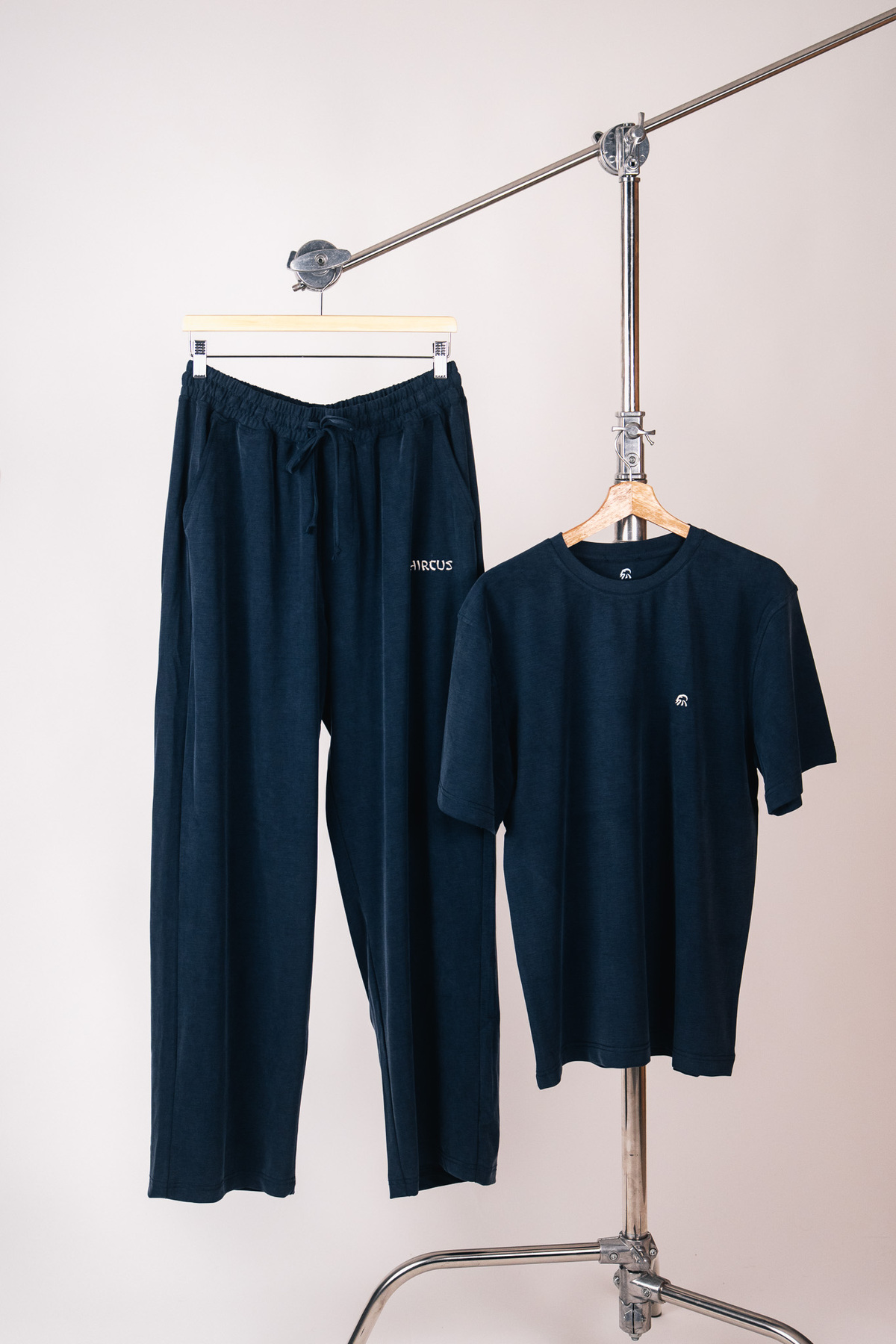 Premium Oversize Basic Mavi Takım