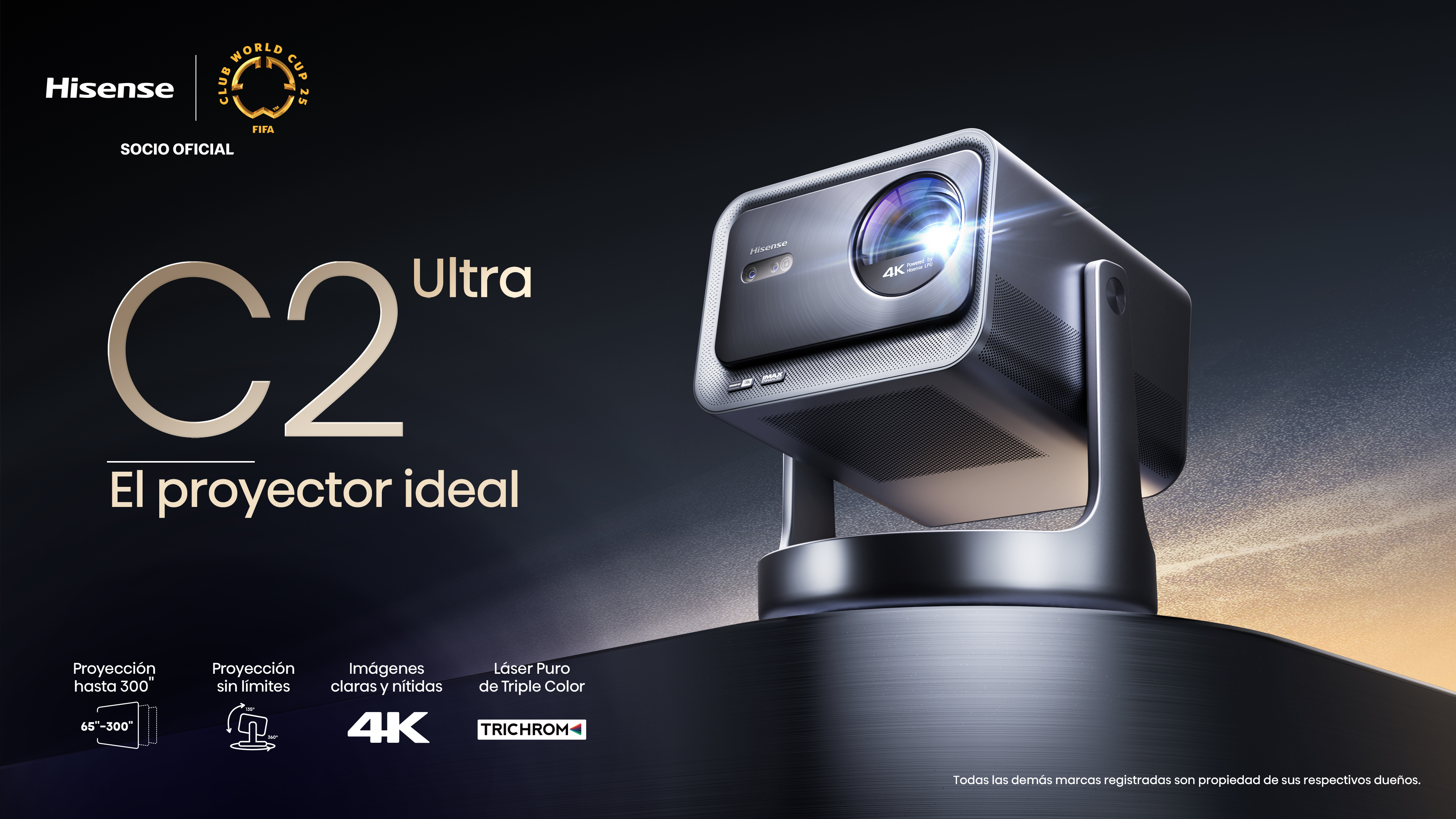 Proyector Hisense C2 Ultra Kv