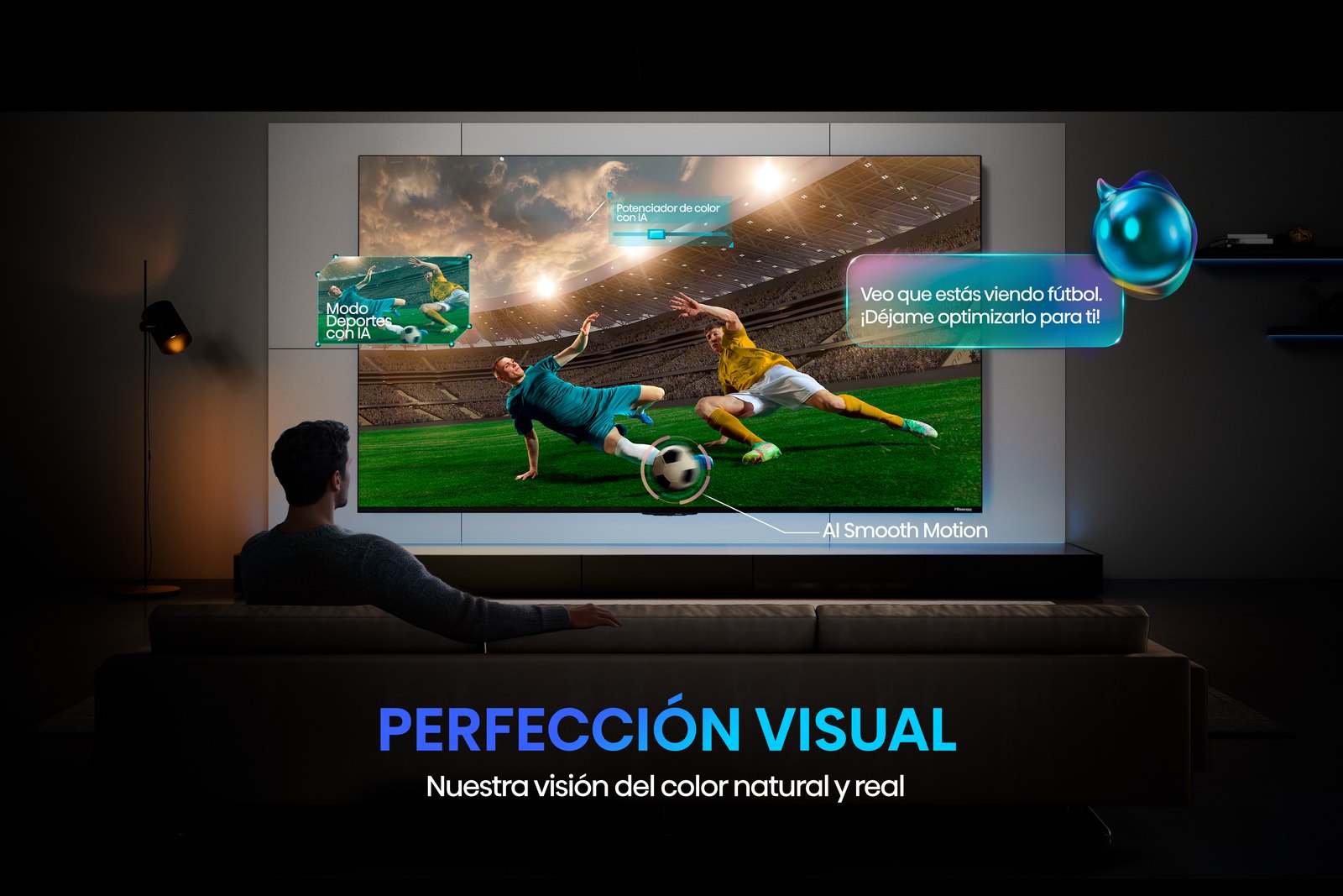 Perfección visual: la visión de Hisense del color natural y real con ULED MiniLED