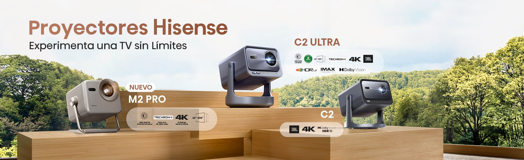 Banner promocional Hisense 4