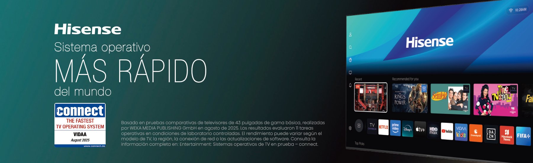 Banner promocional Hisense 5