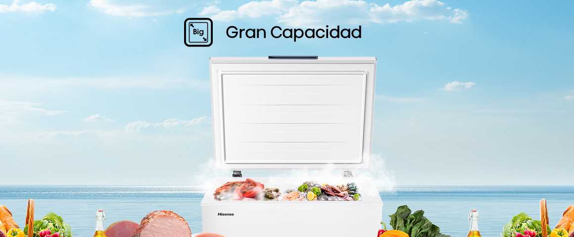 Gran capacidad.