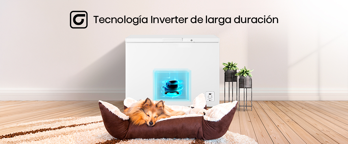 El compresor inteligente monitorea de forma continua las condiciones dentro de tu congeladora horizontal y ajusta el …