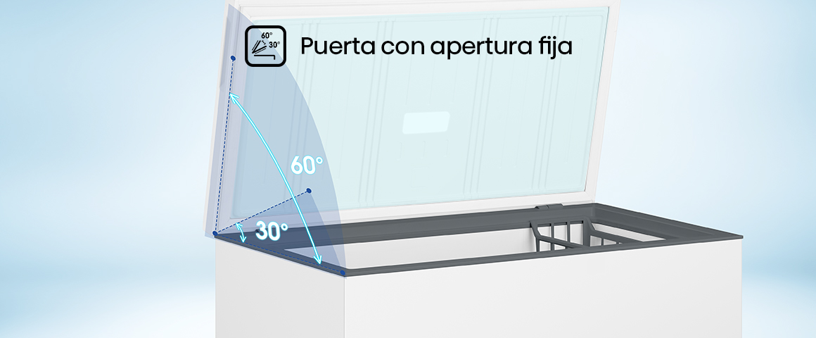 La puerta está pensada para tu comodidad: se queda suspendida en su lugar al abrirla dentro de cierto rango. Así te r…