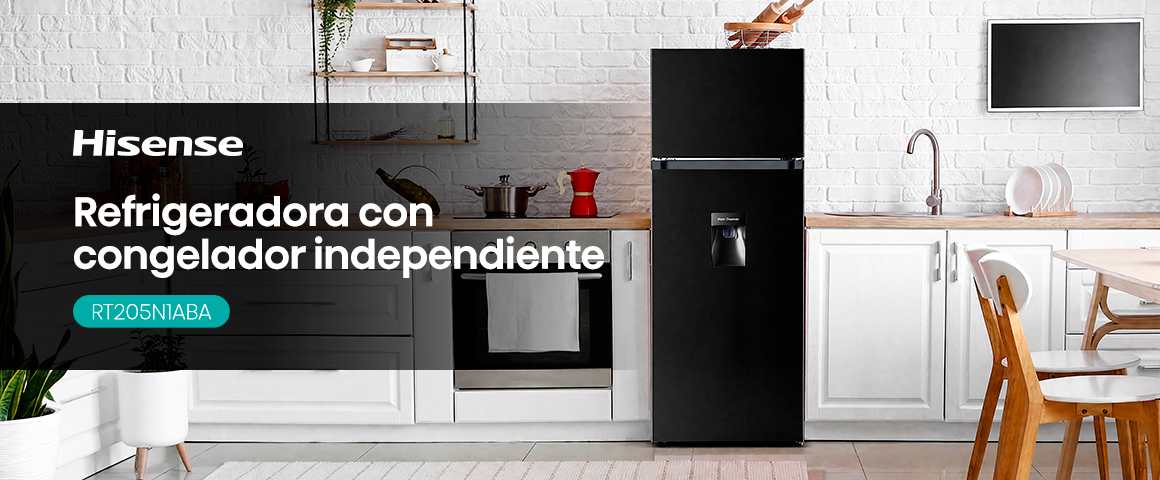 Refrigeradora 205L Top Mount RT205N1ABA Hisense