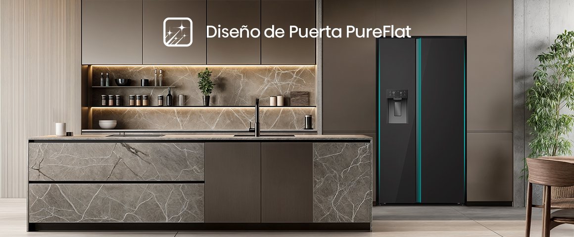 Dise&ntilde;o de puerta PureFlat