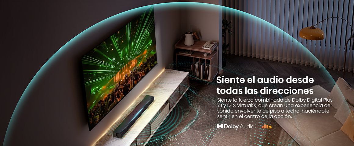 Experiencia de sonido envolvente