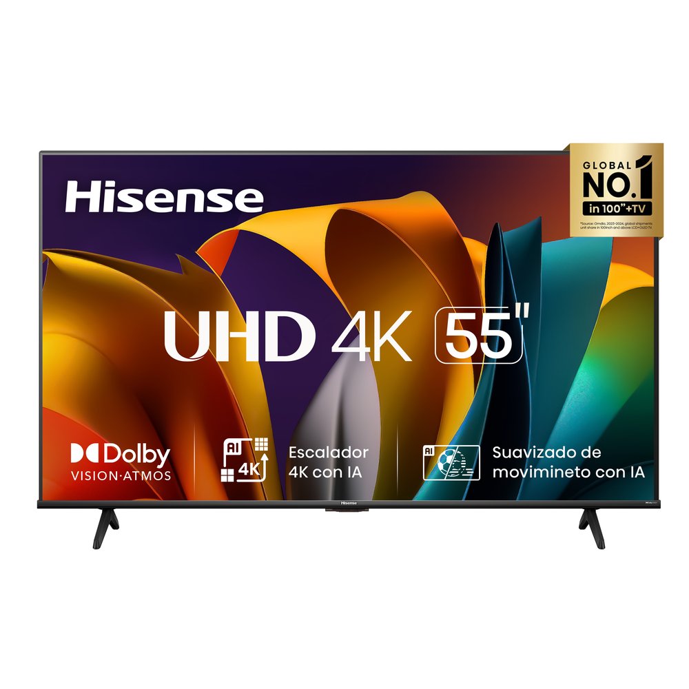 Televisor Hisense LED 55" UHD 4K Smart TV 55A6N (2024)