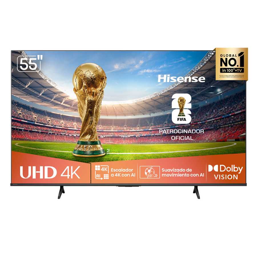 Televisor Hisense LED 55" UHD 4K Smart TV 55A6N (2024)