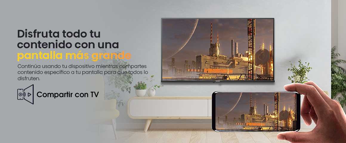 Disfruta con una pantalla m&aacute;s grande