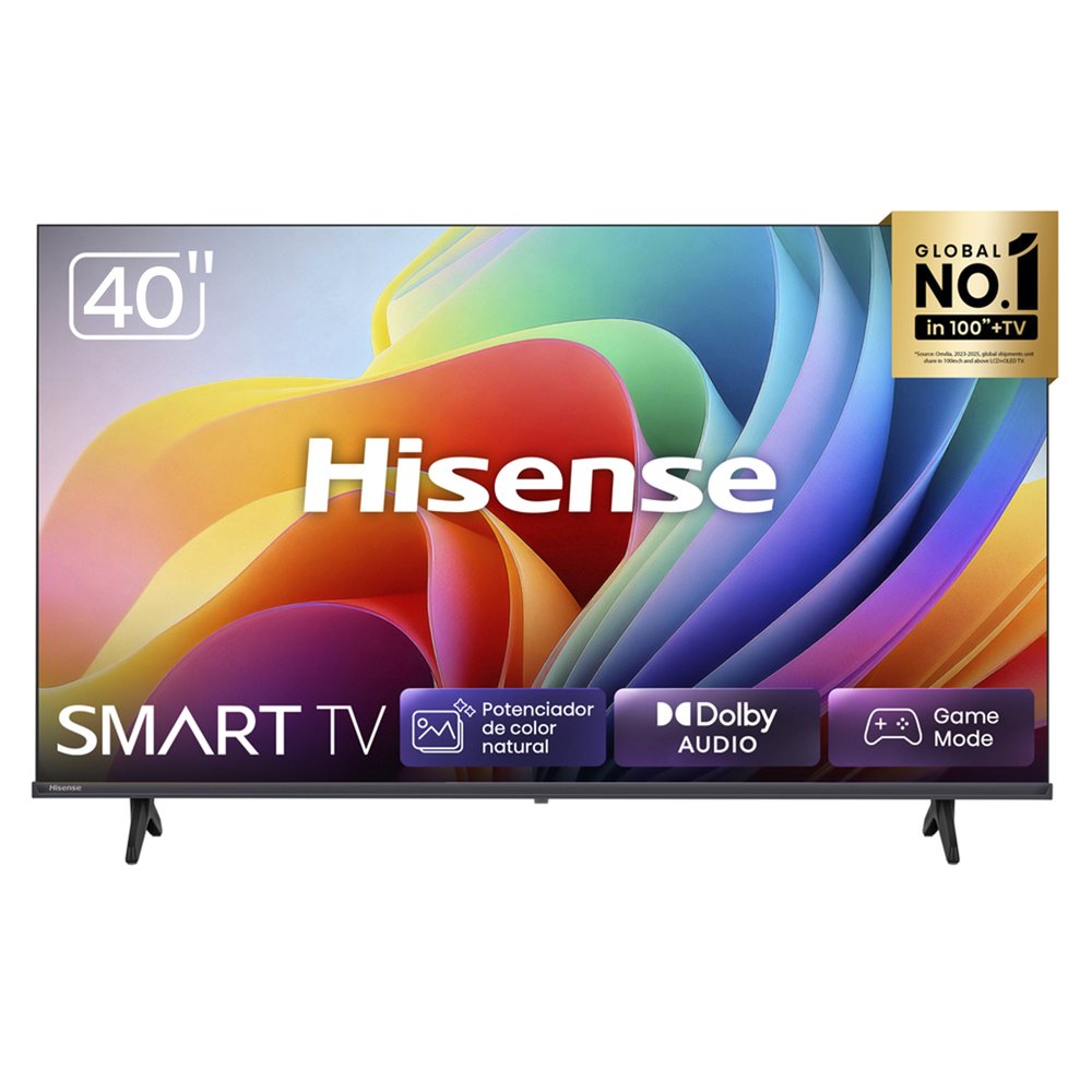Televisor Hisense LED 40" FHD Smart TV 40A4NV