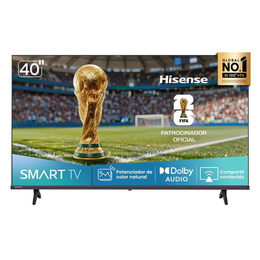 Televisor Hisense LED 40" FHD Smart TV 40A4NV