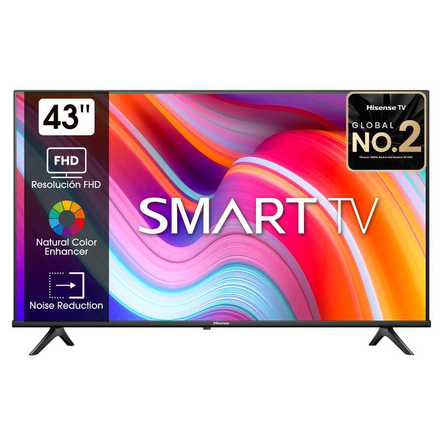 Televisor Hisense LED 43" FHD Smart TV 43A4K