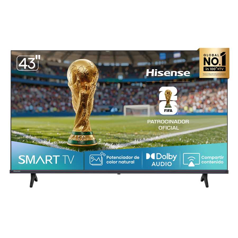Televisor Hisense LED 43" FHD Smart TV 43A4NV