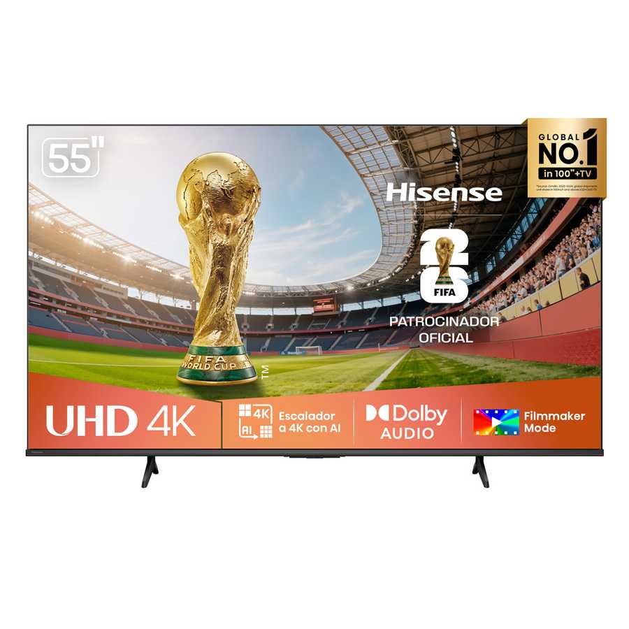 TELEVISOR HISENSE LED 55" UHD SMART TV 55A5NV