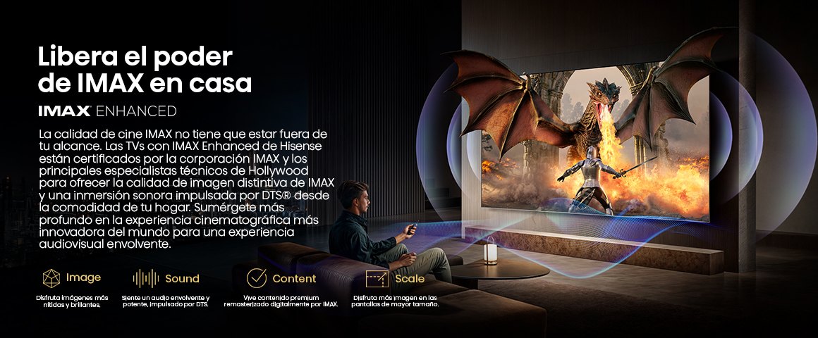 Libera el poder de IMAX en casa